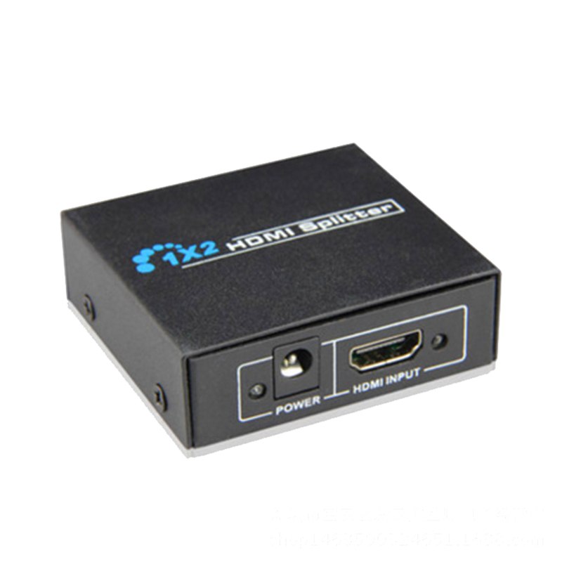 1 In 2 Out HDMI Splitter Amplifier HDCP 1080P Dual Display For HDTV DVD PS3 Xbox - ebowsos