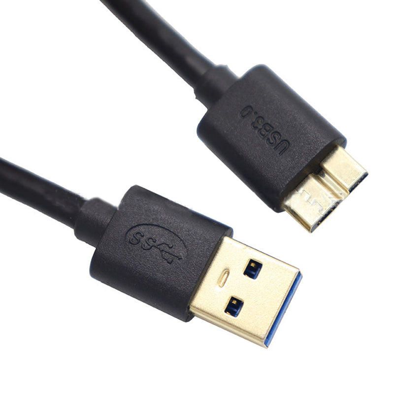 USB 3.0 Type A to Micro B Extension Cable For External Hard Drive Disk HDD For Samsung S5 Note3 USB HDD Data Cable - ebowsos