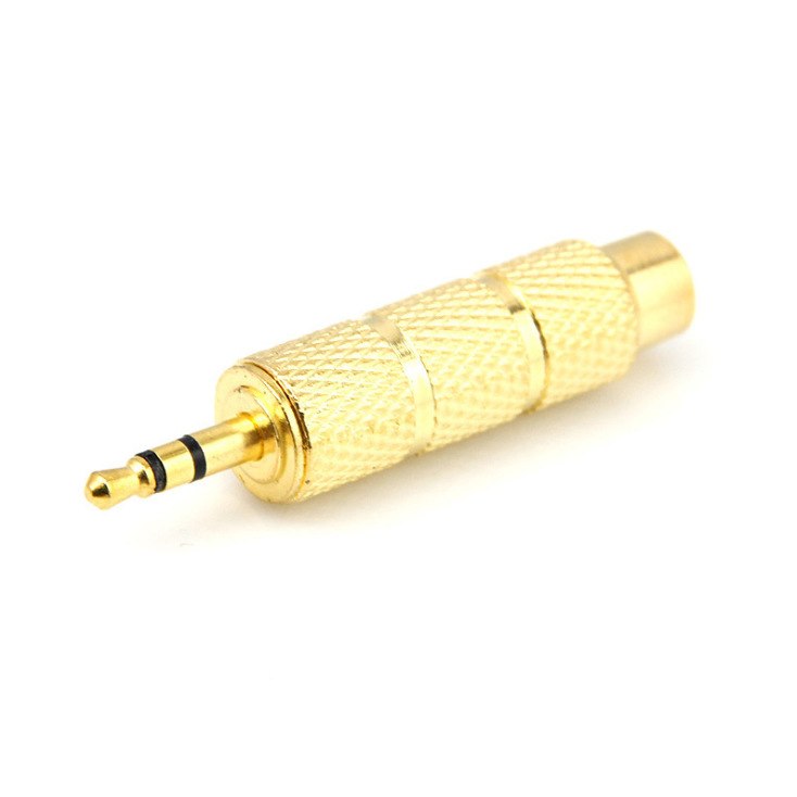 3.5mm Male to 6.5 mm Female Adapter 3.5 plug to 6.35 Jack Stereo Speaker Audio Adapter converter for Mobile Phone PC Notebook - ebowsos