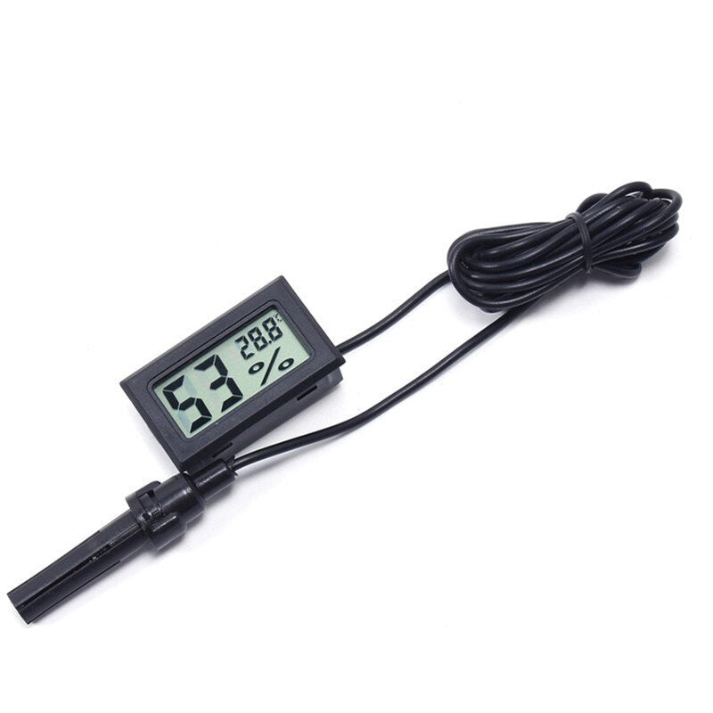 Mini LCD Digital Thermometer Hygrometer Fridge Freezer Tester Temperature Humidity Meter Detector - ebowsos