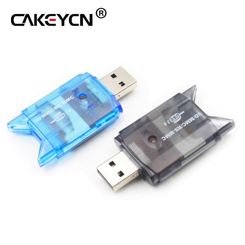 Multi Memory Card Reader Writer Adapter Connector All in 1 USB 2.0 Card Reader For Micro SD MMC SDHC TF Memory Card Max 64GB - ebowsos