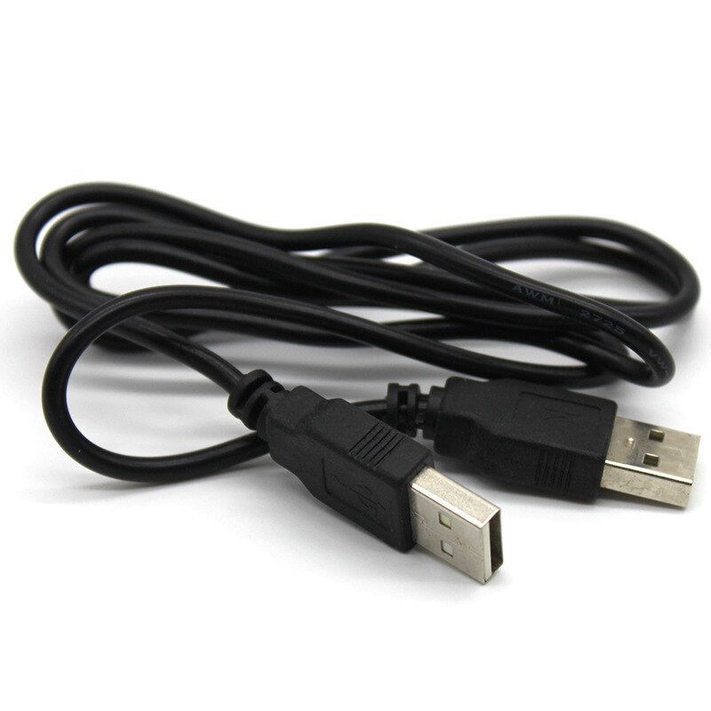 USB 2.0 Extension Cord Type A Male to A Male Data Transfer Cable Hi-Speed 480 Mbps - ebowsos