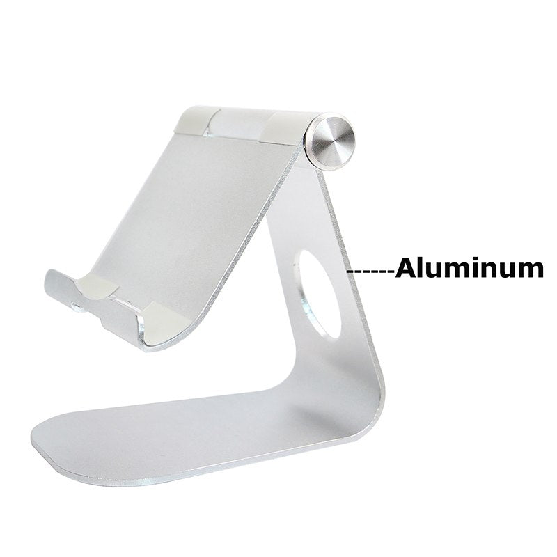 Foldable Design For ipad holder Aluminum Tablet Stand for apple iPad bracket Universal Metal Bracket for iphone for samsung tab - ebowsos