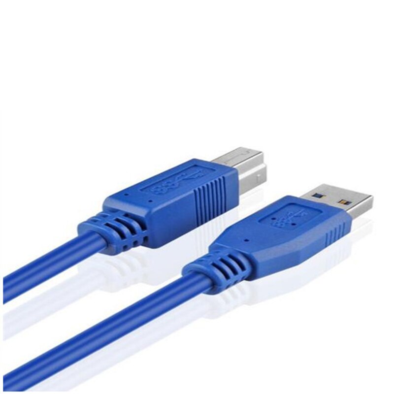 USB 3.0 A Male AM to USB 3.0 B Type Male BM Extension Printer Wire Cable USB3.0 Data Cable for Printer Supper Speed - ebowsos