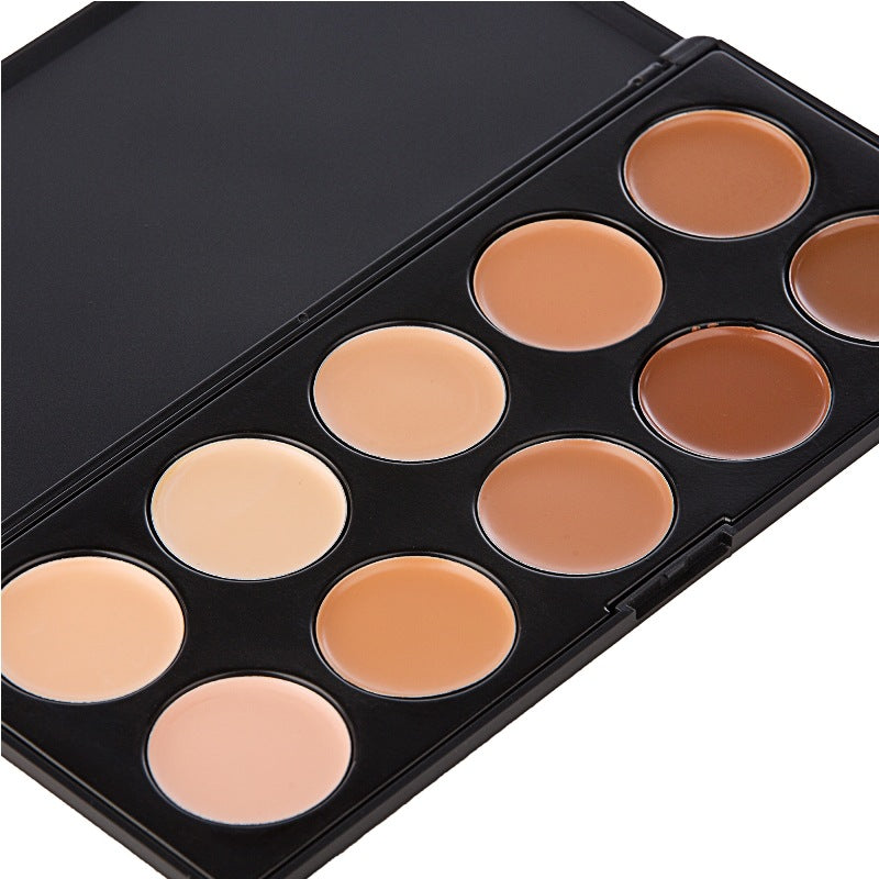 10 Color Makeup Concealer Palette Camouflage Matte Facial Primer Makeup Cosmetic Foundation Base Make Up - ebowsos