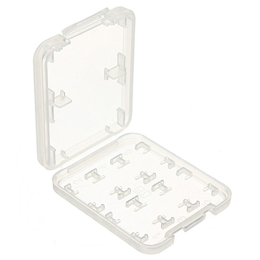 8 in 1 Plastic Micro for SD SDHC TF MS Memory Card Storage Case Box Protector - ebowsos
