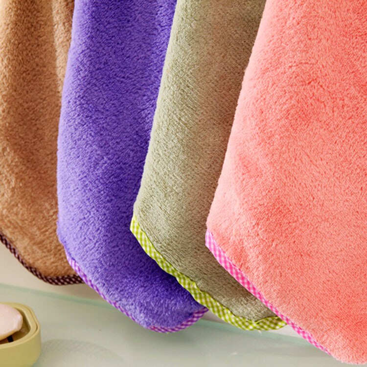 Baby Hand Towel Cartoon Animal Rabbit Plush Kitchen Soft Hanging Bath Wipe Towel - ebowsos