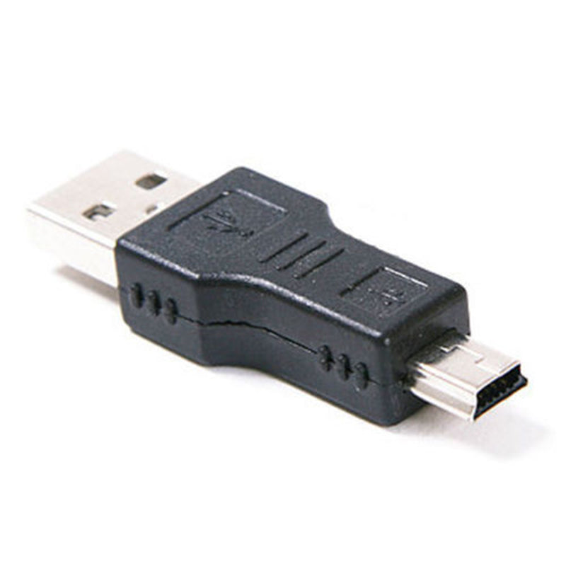 New USB A to Mini 5-Pin Data Cable Adapter Male/M - ebowsos