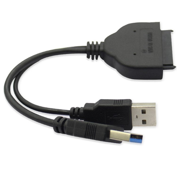 SATA Cable 7+15pin 5Gbps SATA to USB 3.0 Drive Converter Adapter Cable for 2.5 inch HDD SSD - ebowsos