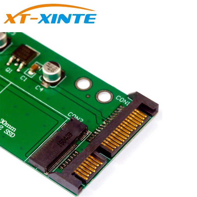 NGFF ( M2 ) SSD to 2.5" SATA Adapter M.2 2.5 inch NGFF SSD to SATA3 Convert Card - ebowsos
