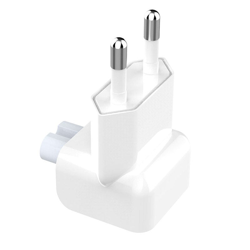 Wall AC Electrical Euro EU Plug Duck Head Power Adapter for Apple iPad iPhone USB Charger MacBook - ebowsos