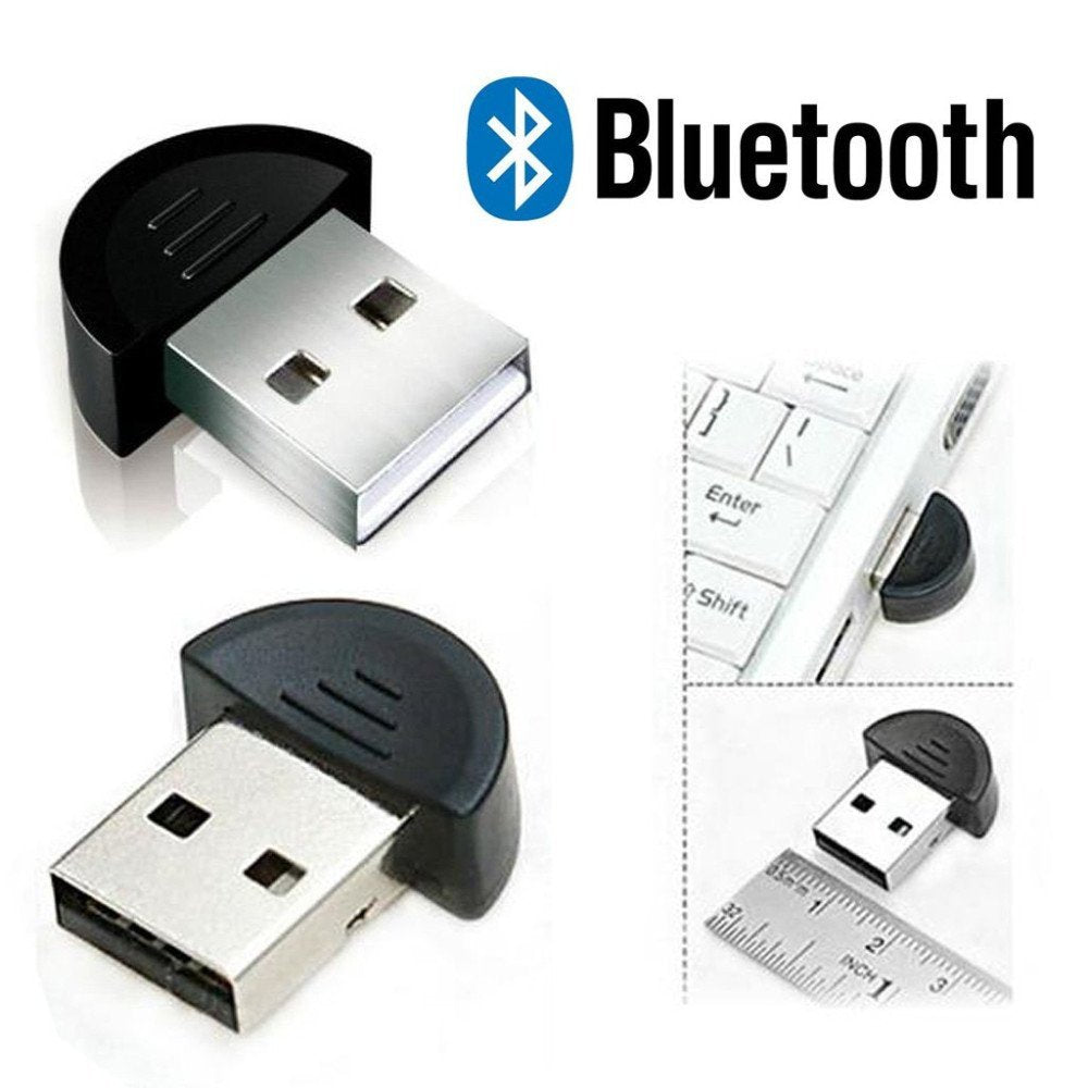Mini Wireless Receiver Usb Bluetooth V2.0 EDR Music Receiver Usb 2.0 Dongle Adapter for Pc Computer Laptop - ebowsos