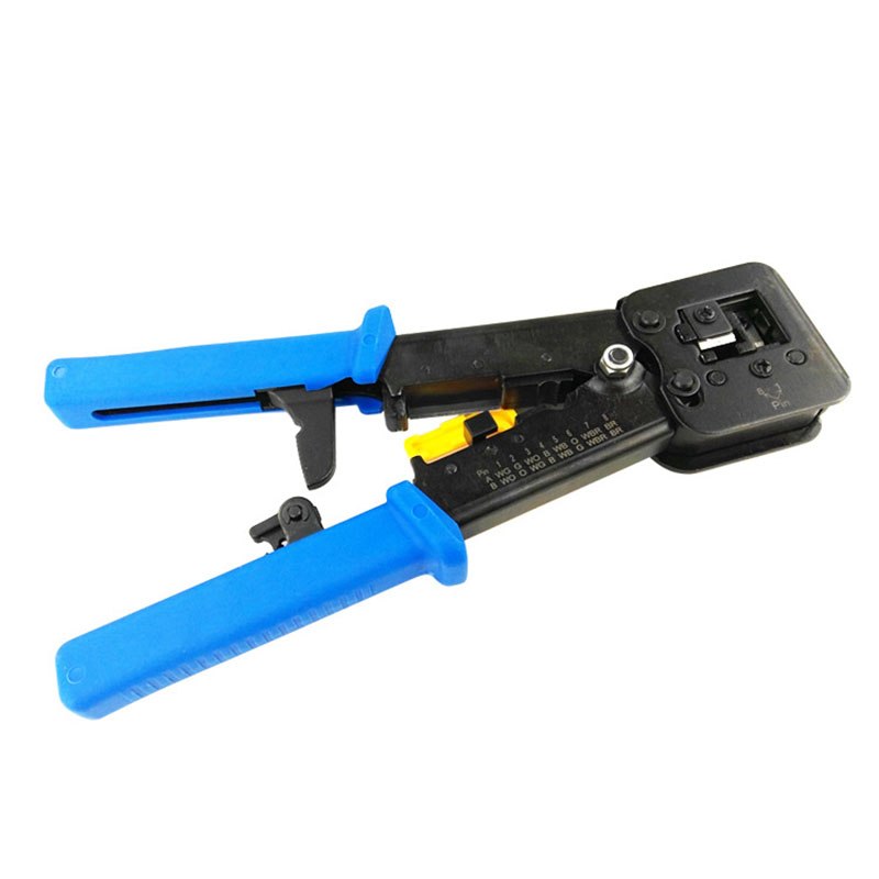 Networking Pliers RJ45 RJ11 Crimping Cable Stripper Crimper RJ45 Pressing Line Clamp Pliers - ebowsos