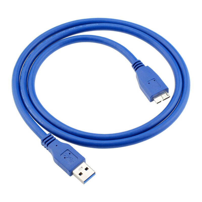 USB 3.0 High Speed Type A to Micro B Cable USB3.0 Data Sync Cord for External Hard Drive Disk HDD Samsung Note3 S5 - ebowsos