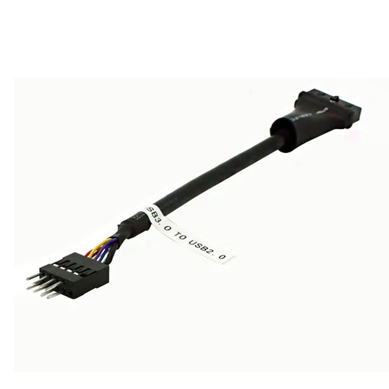 20/19 Pin USB 3.0 Female to 9 Pin USB 2.0 Male Motherboard Cable 480mbps Data Speed Computer Cable Connectors - ebowsos