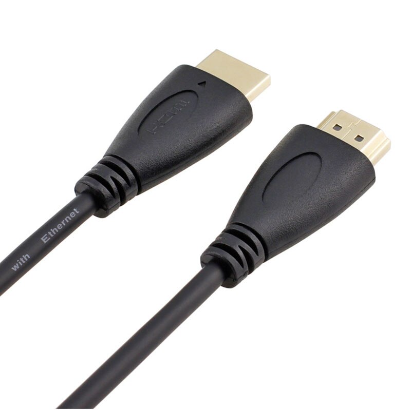 HDMI Cable Male to Male Gold Plated HDMI 1.4V 1080P 3D for PS3 projector HD LCD Apple TV computer cable - ebowsos