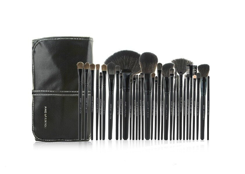 32 pcs High Quality Professional Soft Cosmetics Beauty Make up Brushes Set Kabuki Kit Tools maquiagem Makeup Brushes - ebowsos