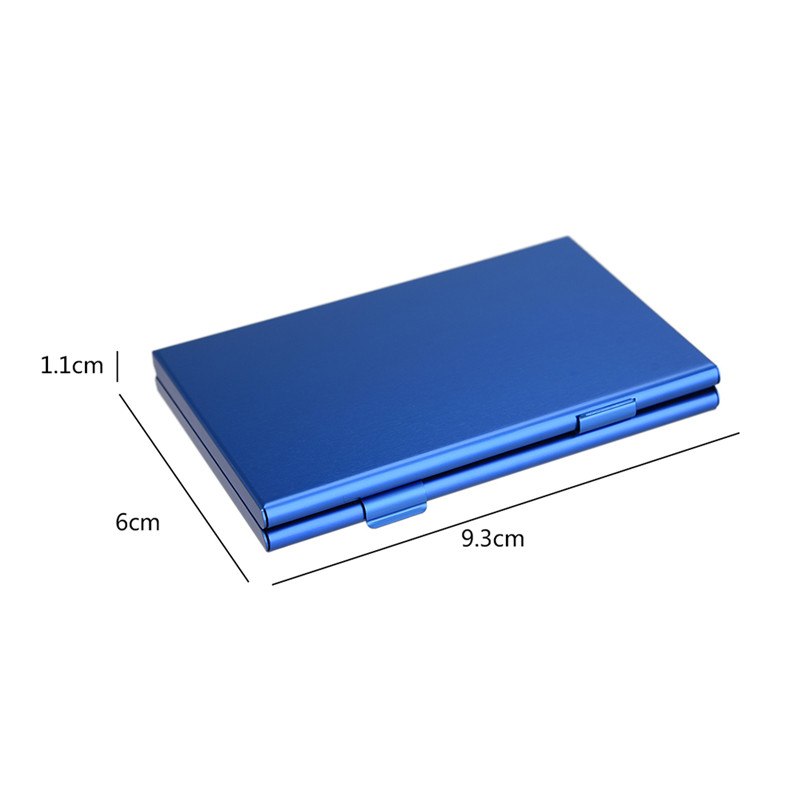 metal storage protection double card memory card SIM card box Newest Organizer bag double-layer metal storage - ebowsos