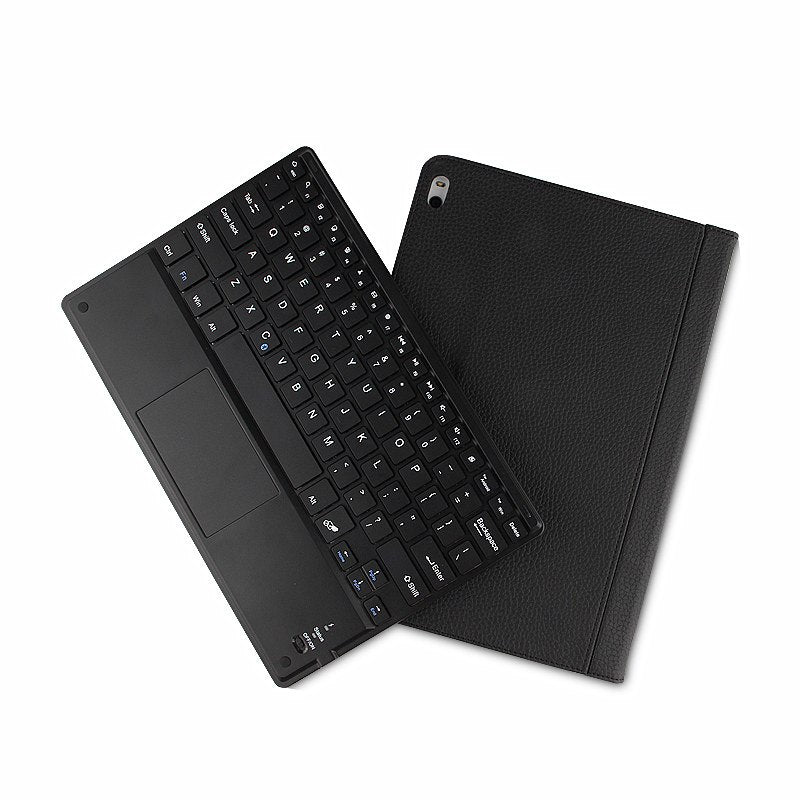 For Lenovo Tab 4 10 Plus TB-X704F / X704N 10.1 inch Tablet Magnetically Detachable Bluetooth Keyboard PU Leather Case Cover - ebowsos