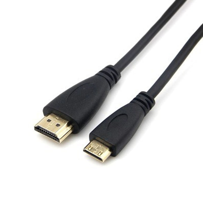 High Speed Gold Plated HDMI TO MINI HDMI Plug Male-Male HDMI Cable 1.4 Version 1080p 3D For Tablets DVD 1m 1.5m 2m 3m 5m 10m - ebowsos