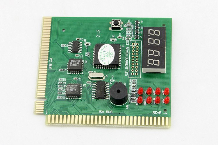 4 Digit Display Analyzer Computer LCD Diagnostic Card Motherboard Post Tester PC Analysis PCI Card Networking Tools - ebowsos