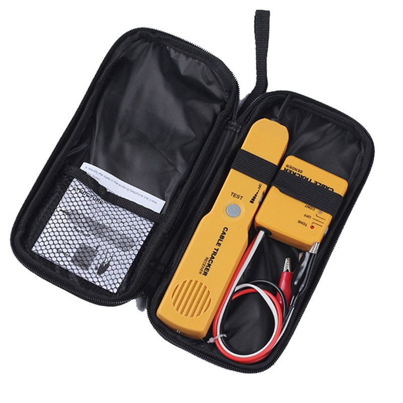 Portable RJ11 Network Phone Telephone Cable Tester Tracker Tracer Diagnose Tone Line Finder Detector Networking Tools - ebowsos