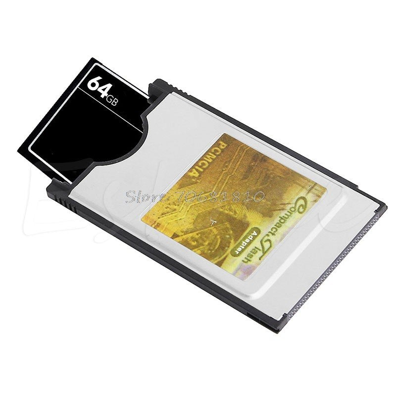 Compact Flash CF to Adapter Cards Reader PC Card PCMCIA for Laptop Notebook - ebowsos