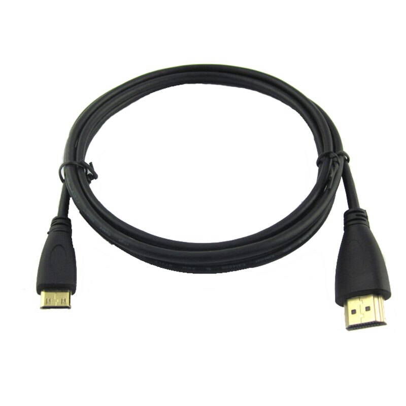 High Speed Gold Plated HDMI TO MINI HDMI Plug Male-Male HDMI Cable 1.4 Version 1080p 3D For Tablets DVD 1m 1.5m 2m 3m 5m 10m - ebowsos