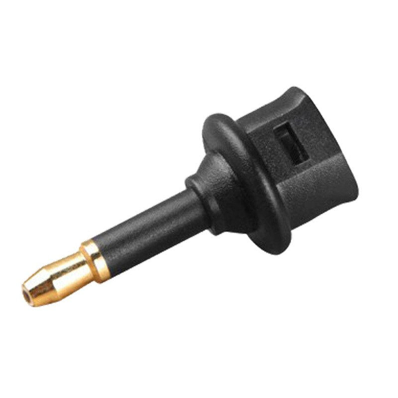 2 Pcs Toslink Female To 3.5mm Male Mini Audio Plug Digital Optical Adapter Converter - ebowsos