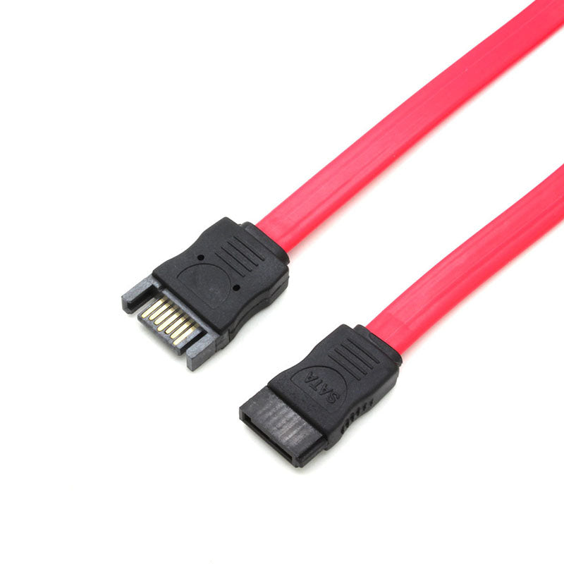SATA 7pin Male to Female Data Cables SATA 2 II Extension Cable HDD Hard Disk Drive Cord line - ebowsos