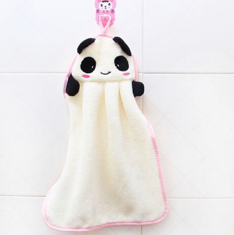 New Cute Animal Microfiber Kids Children Cartoon Absorbent Hand Dry Towel Lovely Towel For Kitchen Bathroom Use - ebowsos