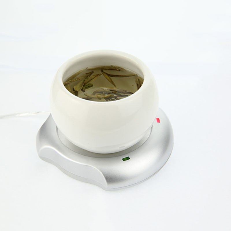 Portable USB Electric Cup Warmer Tea Coffee Beverage Cup Heating Pad Mat Warm Celsius Degree - ebowsos