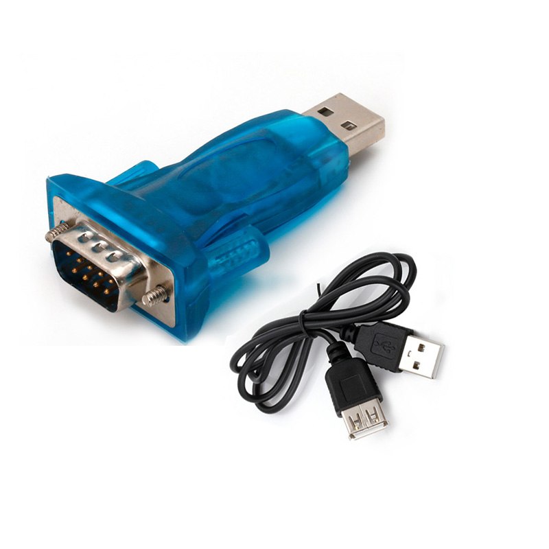 Computer Accessories USB 2.0 RS232 Serial Port DB9 9 Pin 9p Male Adapter Converter - ebowsos
