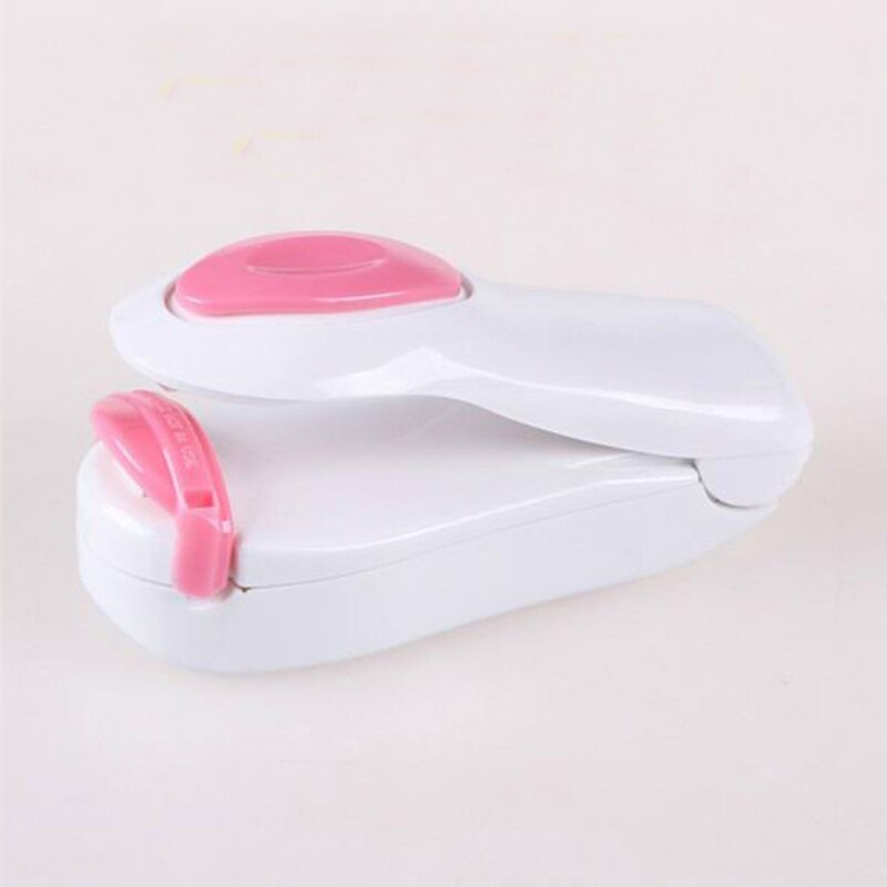Portable Bag Clips Handheld Mini Electric Heat Sealing Machine Impulse Sealer Seal Packing Plastic Bag Clip work without battery - ebowsos