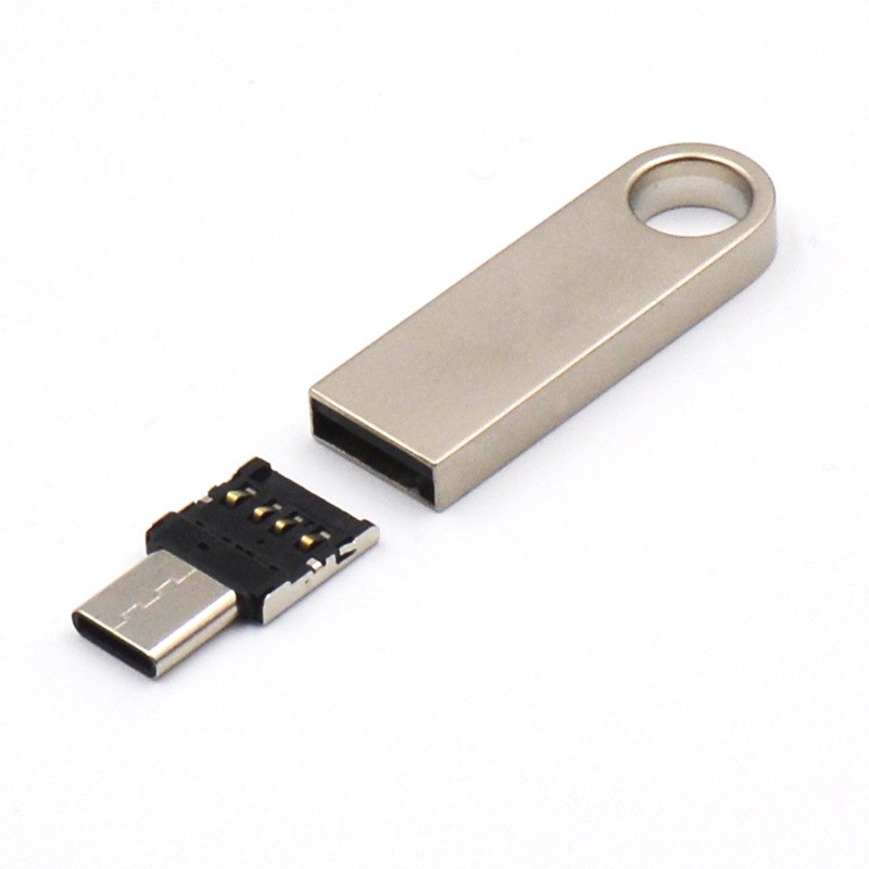 Practical Mini Micro USB 3.1 Type-C Type C U Disk OTG Converter Adapter For Android Phone Tablet - ebowsos