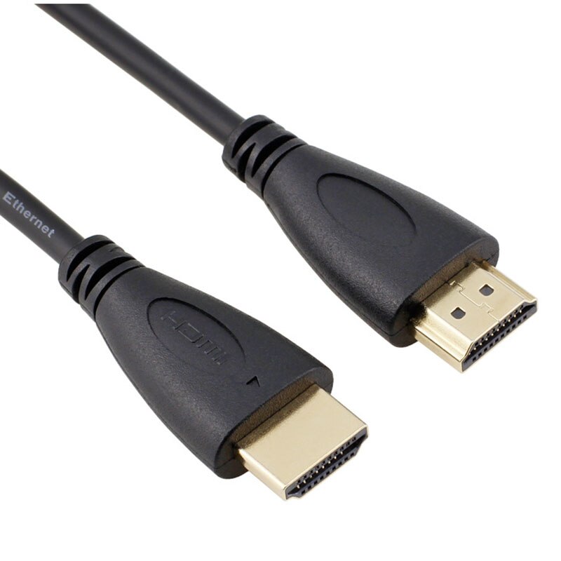 HDMI Cable Male to Male Gold Plated HDMI 1.4V 1080P 3D for PS3 projector HD LCD Apple TV computer cable - ebowsos