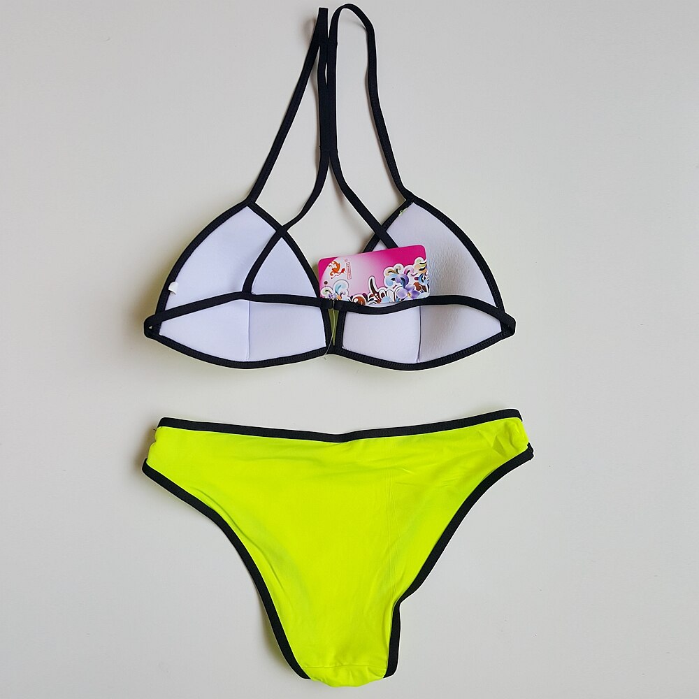 Back Cross - Straps Swimsuit Female Bikini Set 2019 Very Popular Design Swimwear Hot Sales Sponge Pad Beachwear Sexy Lady Bikini - ebowsos