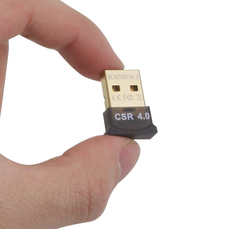 New Mini USB Bluetooth Dongle Adapter V4.0 Dual Mode Wireless Dongle CSR 4.0 For Windows 10 Win 7 8 Vista XP Laptop - ebowsos