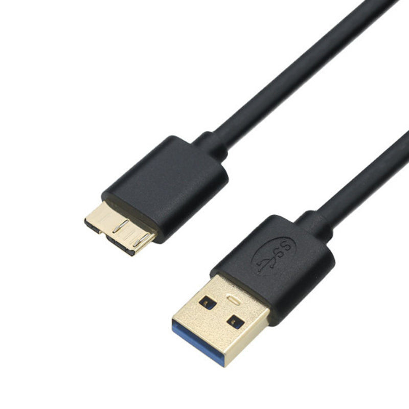 USB 3.0 Type A to Micro B Extension Cable For External Hard Drive Disk HDD For Samsung S5 Note3 USB HDD Data Cable - ebowsos