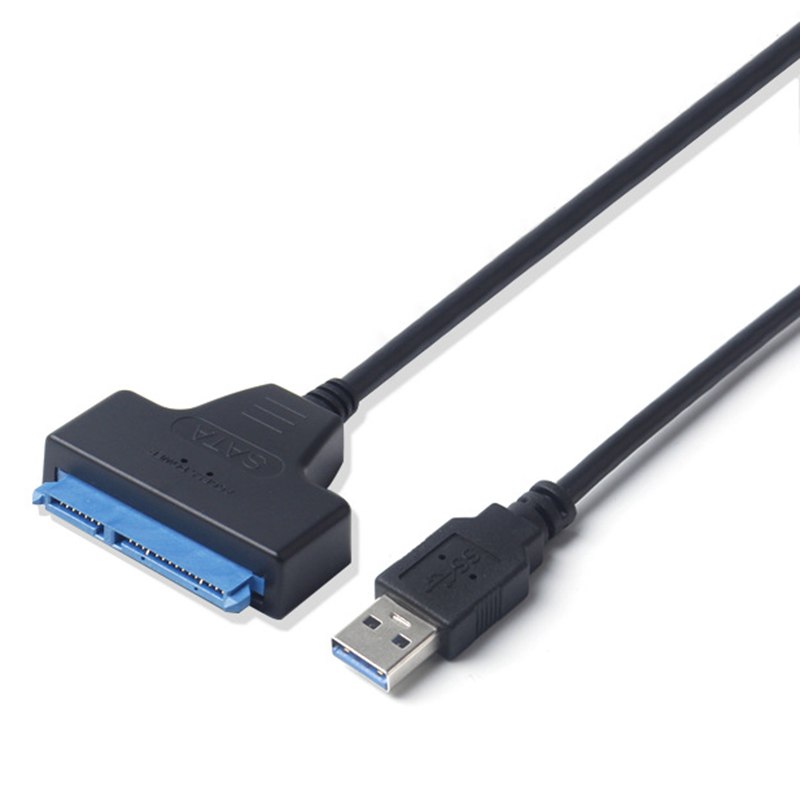 22 Pin SATA To USB 3.0 2.5 Inch Hard Drive Adapter Cable Converter For 2.5" Laptop HDD SSD 20cm Length (Not Support 3.5" HDD) - ebowsos