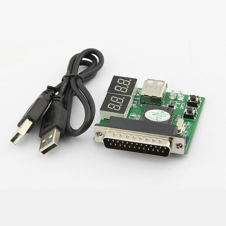Computer 4-Digit Laptop PC Motherboard USB& PCI Analyser Diagnostic Test Post Card Tester for Notebook Laptop - ebowsos