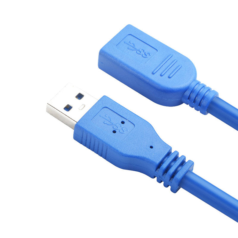 USB 3.0 Extension Cable USB 3.0 A Male to Female Data Sync Cord Extended Cable Connector for Printer PC U Disk HDD Hard Disk - ebowsos