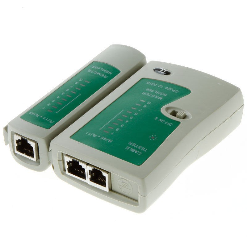 Professional Networking Testing RJ45 RJ11 CAT5 UTP LAN Cable Network Tester Tool - ebowsos