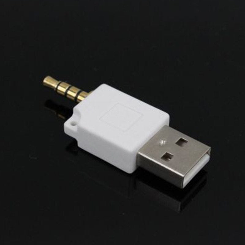 3.5mm Male AUX Audio Stereo Plug Jack to USB 2.0 Male Converter Adapter Plug for Apple for iPod - ebowsos
