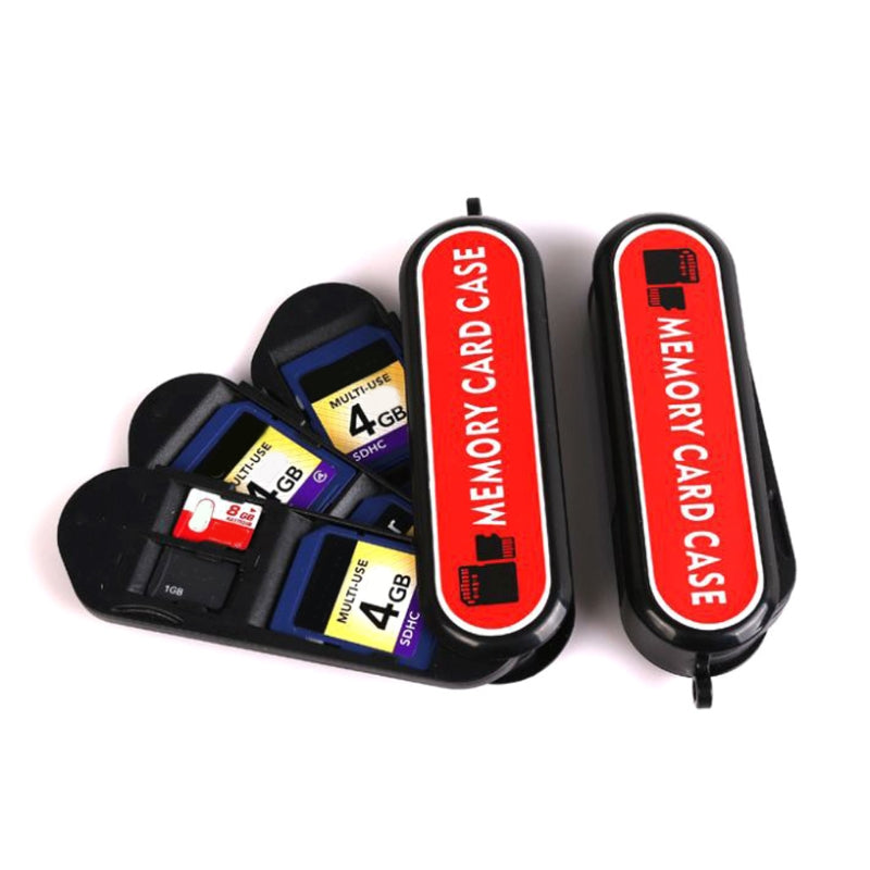 Memory Card Case Army Knife Shaped Camera SD Memory Card Storage Carrying Case Holder Box Travel - ebowsos