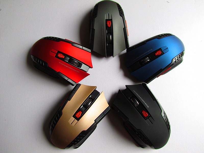 New Mini 2.4GHz Wireless Optical Mouse Gamer for PC Gaming Laptops Game Wireless Mice With USB Receiver - ebowsos