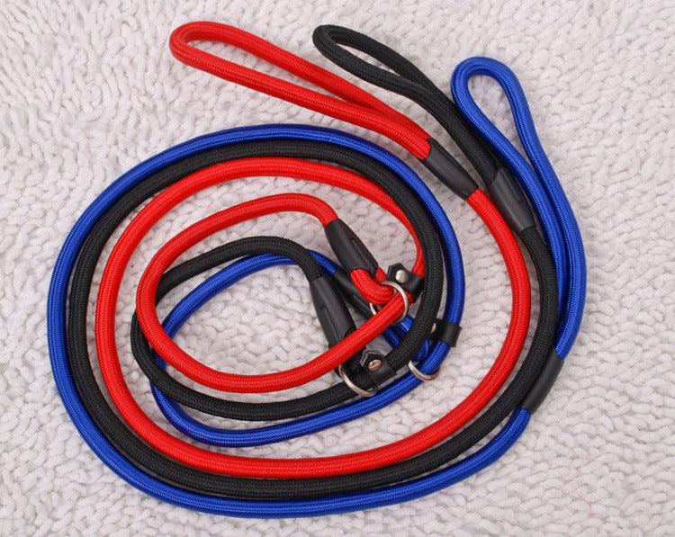High Quality Pet Dog Leash Rope Nylon Adjustable Training Lead Pet Dog Leash Dog Strap Rope Traction Dog Harness Collar Lead - ebowsos