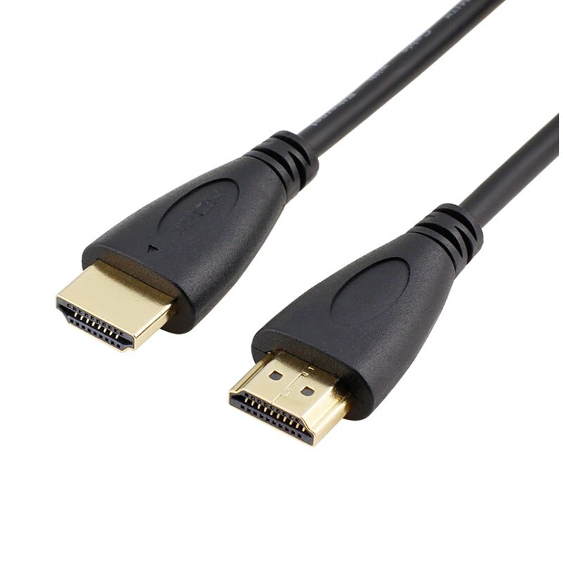 HDMI Cable Male to Male Gold Plated HDMI 1.4V 1080P 3D for PS3 projector HD LCD Apple TV computer cable - ebowsos