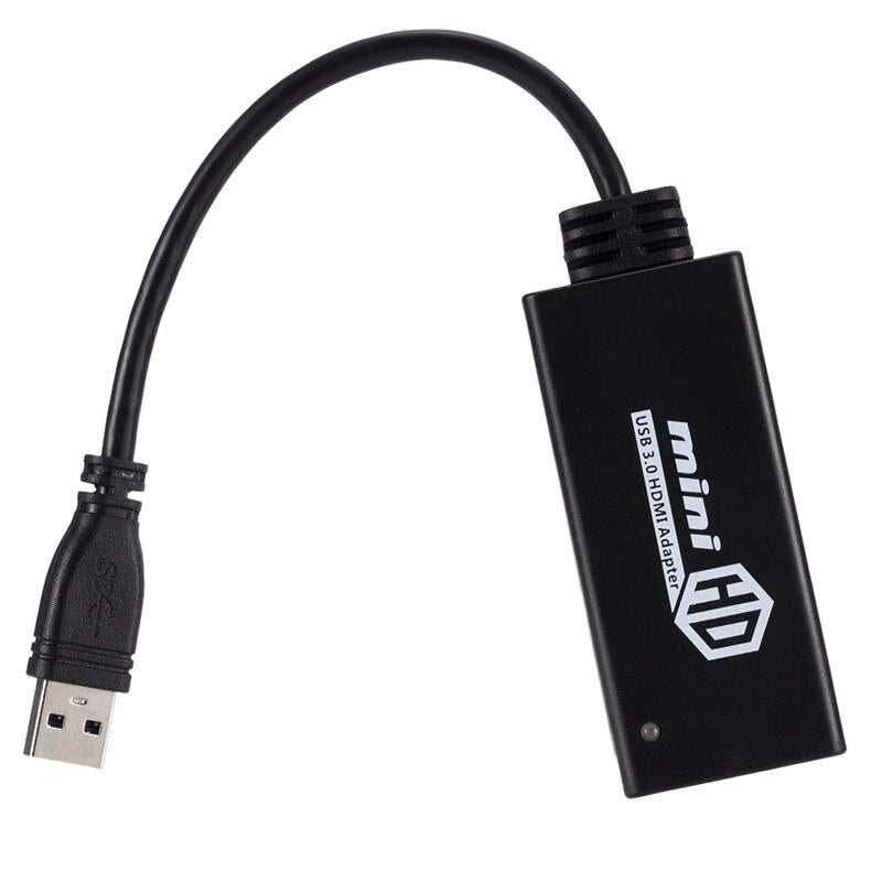 Digital  Cables USB 3.0 To HDMI HD 1080P Video Cable Adapter Converter For PC Laptop - ebowsos