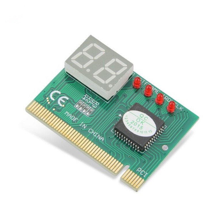 New PC diagnostic 2-digit pci card motherboard tester analyzer post code for computer PC - ebowsos